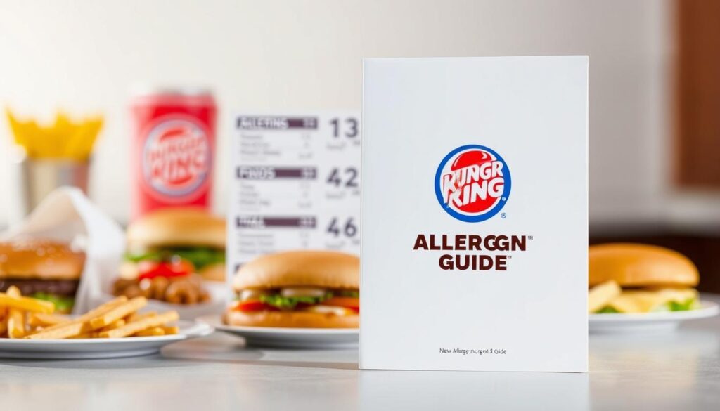 Burger King Allergen Guide Digital Resources