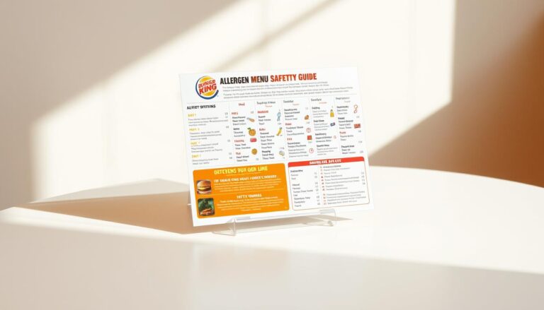 Burger King Allergen Menu