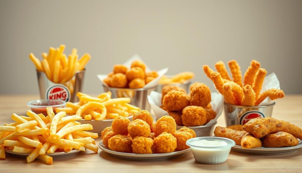 Burger King menu sides and snacks