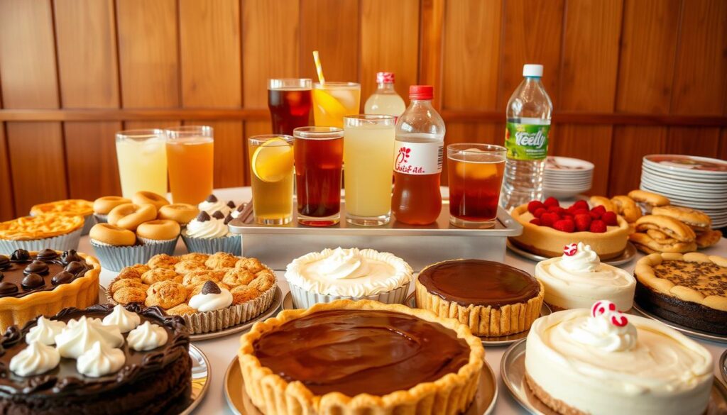 Chick-fil-A catering options beverages and desserts