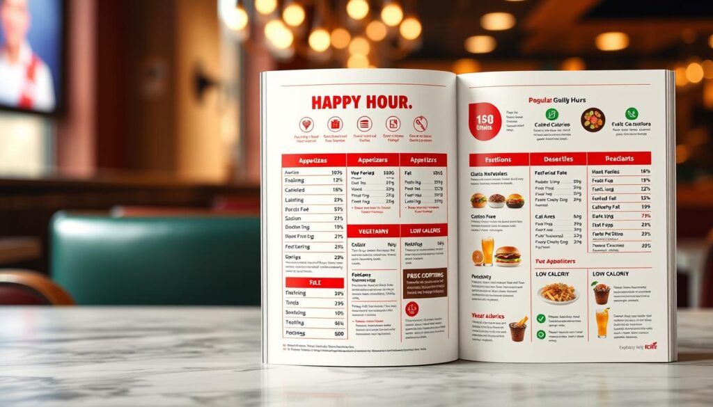 Chili's Happy Hour Nutritional Guide