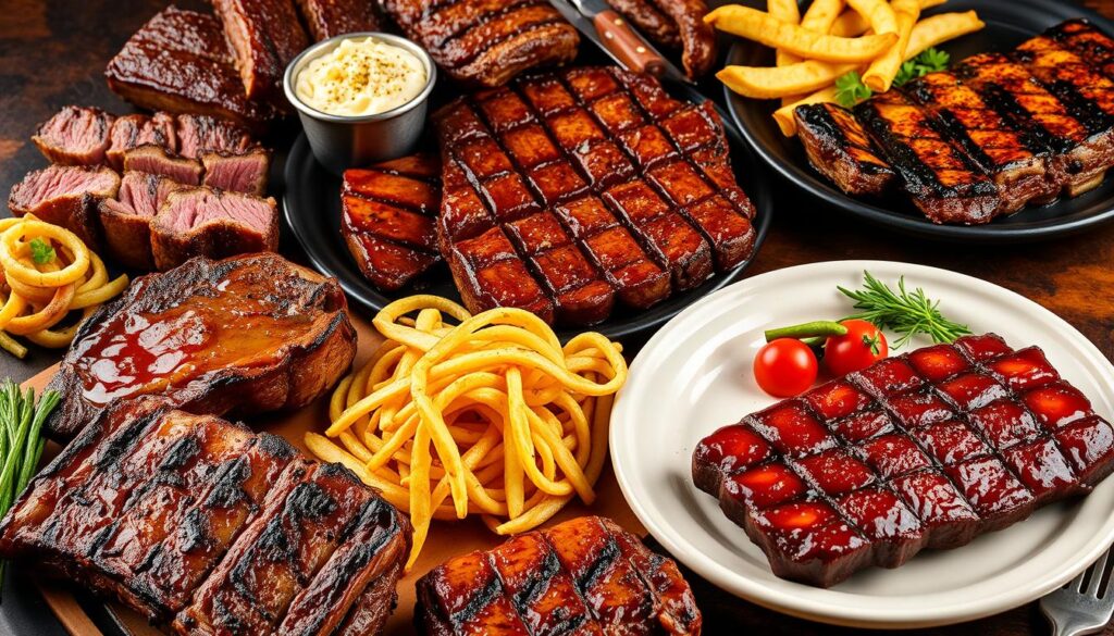 Chili's Steaks and Ribs Menu Selection