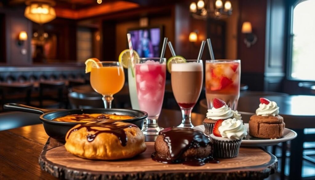 Chili's desserts beverage pairing