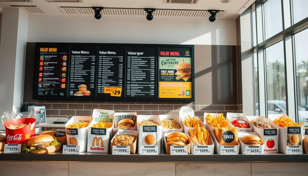 Fast Food Value Menu Comparison