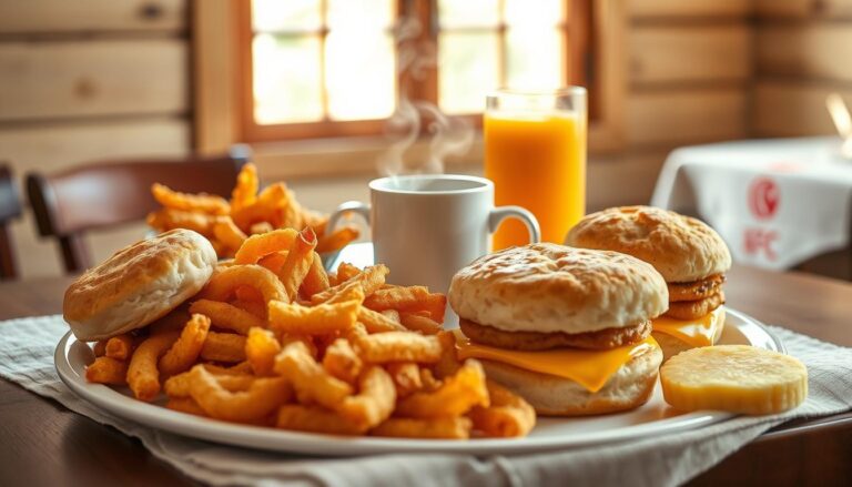 KFC Breakfast Menu
