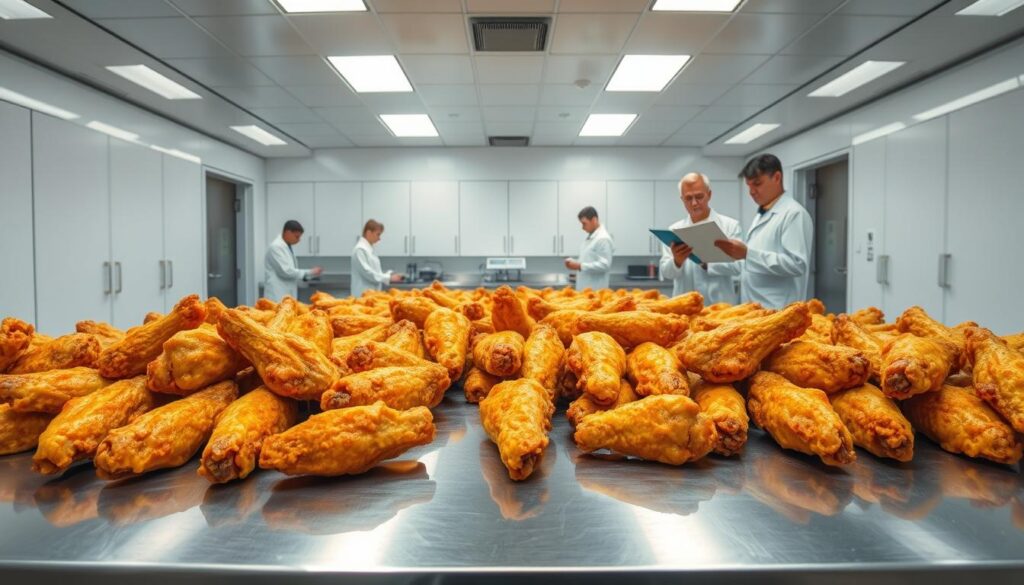 KFC Chicken Wings Quality Control