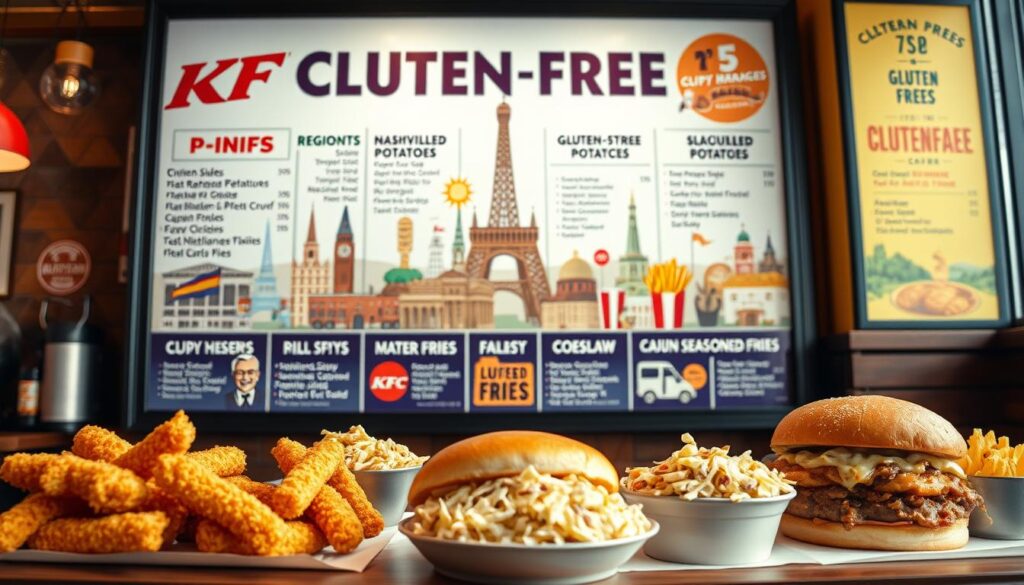 KFC Gluten Free Menu Regional Differences
