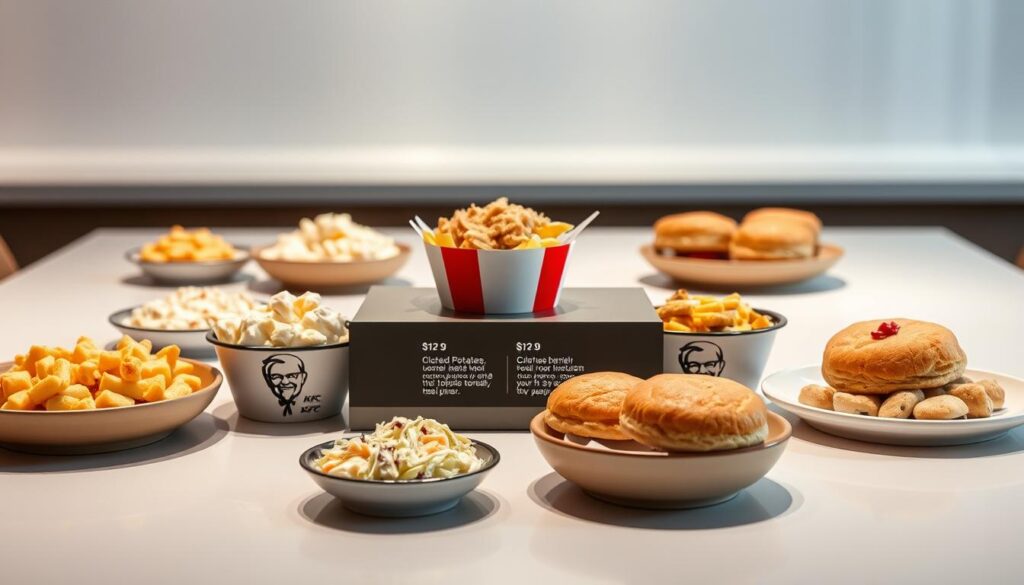 KFC Sides Menu Pricing