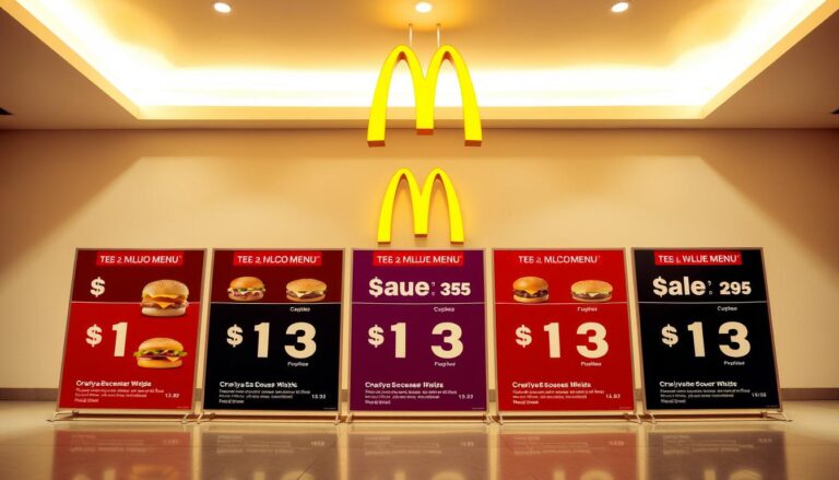 McDonald's $1 $2 $3 Menu with Prices