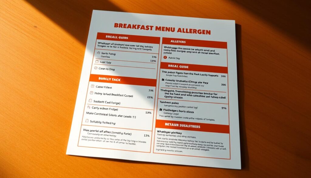 Whataburger Breakfast Allergen Information