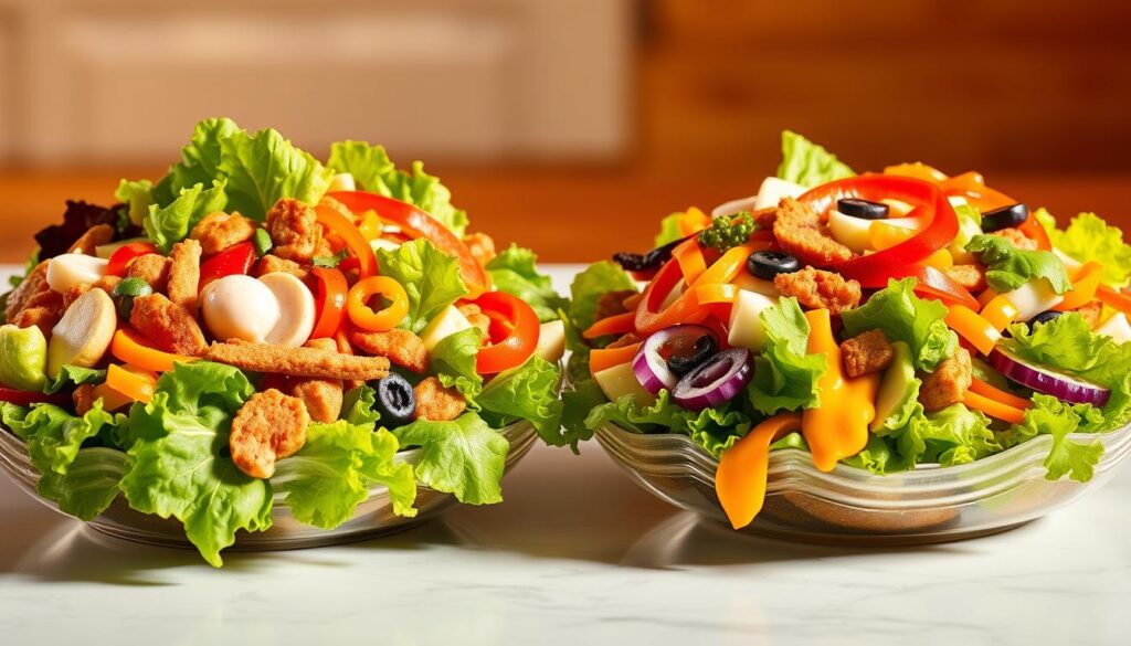 Whataburger Salad Comparison