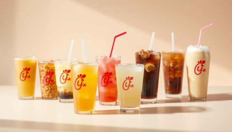 chick fil a drink menu