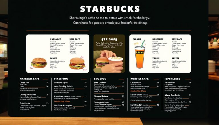 starbucks allergen menu