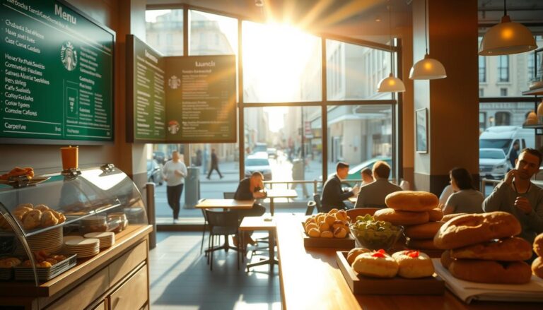 starbucks lunch menu