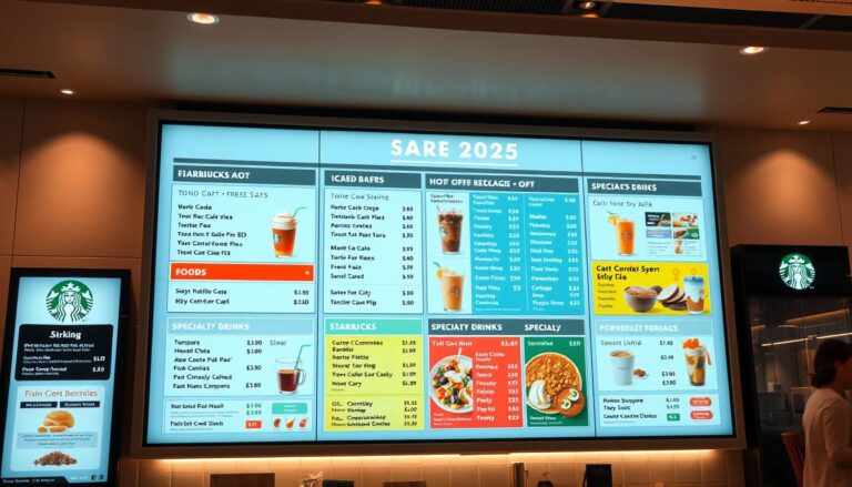 starbucks menu