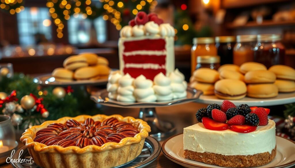 Cracker Barrel Festive Desserts