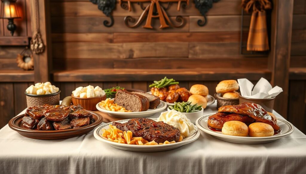 Cracker Barrel Premium Dinner Menu Selections