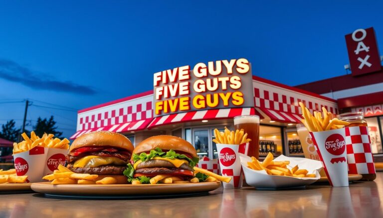 Five Guys Burgers And Fries Menu