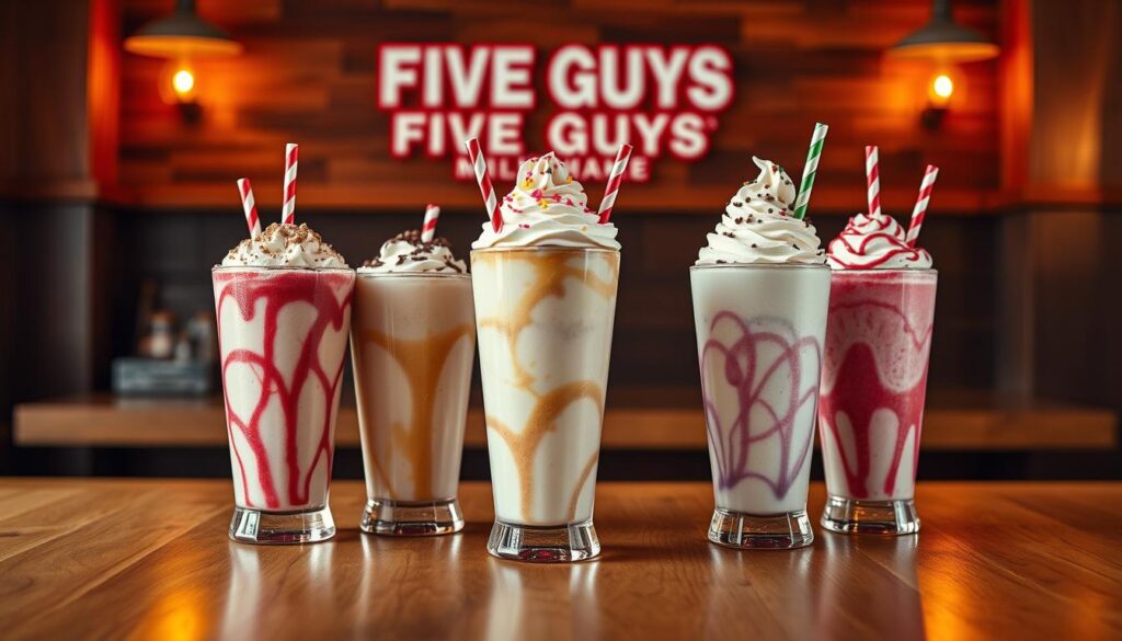 Five Guys seasonal milkshakes