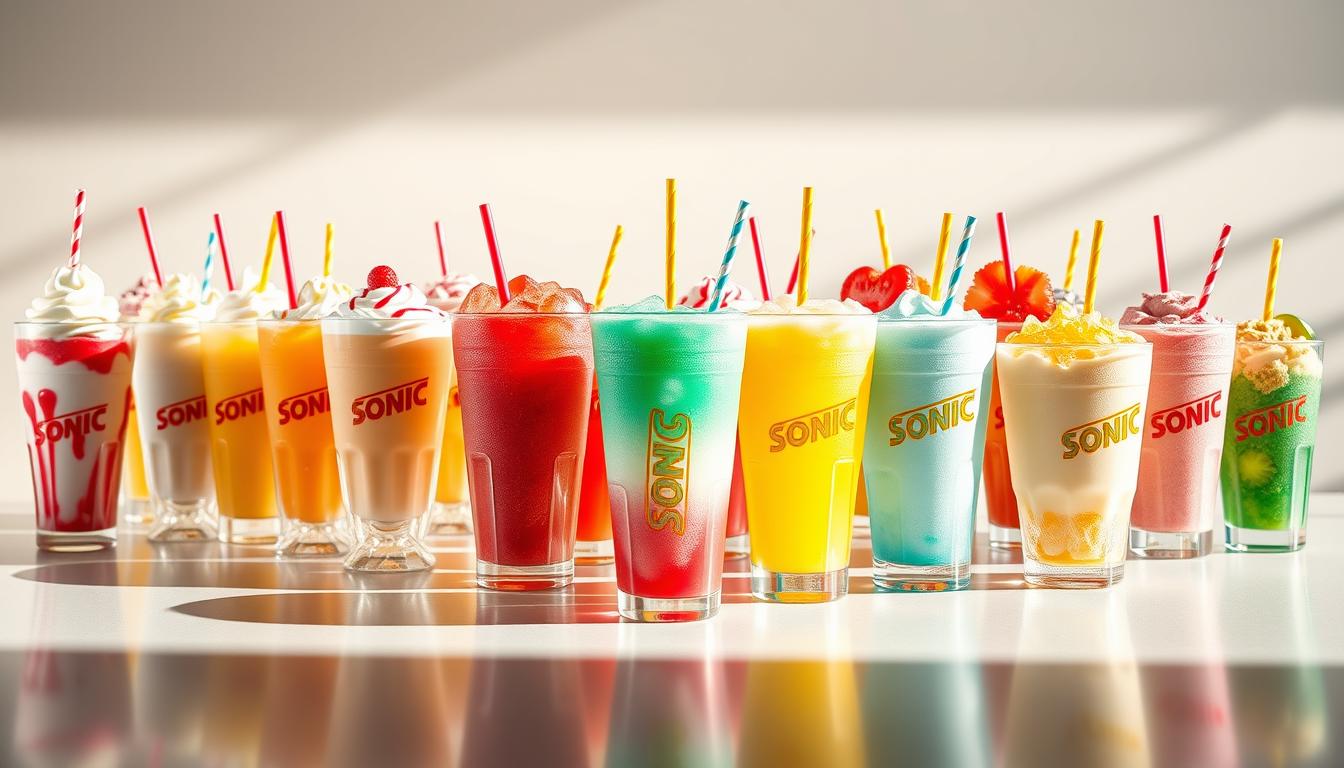 Sonic Drink Menu