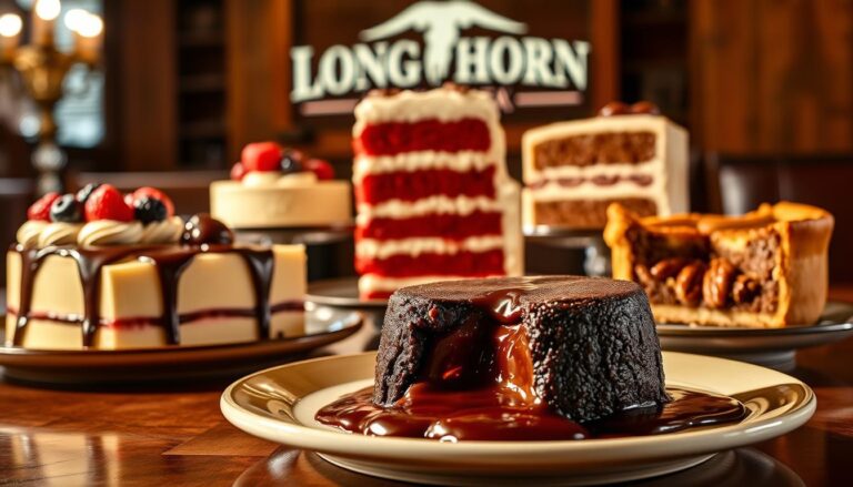 longhorn steakhouse dessert menu